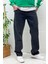 Erkek Beli Lastikli Rahat Kullanım Baggy Kot Pantolon 4