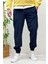 Erkek Full Likralı Paça Lastikli Jogger Pantolon 1