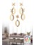 Istanbul Avize Zeus 5'li Gold Kumandalı 3 Renk Ledli Modern LED Avize 6