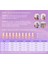 Tekrar Kullanılabilir El Yapımı Protez Takma Tırnak TT1133 - Floral Whisper - 10'lu 5
