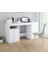 %100 Mdf Çalışma Masası, Bilgisayar Masası, Kitaplıklı Çalışma Masası, Beyaz Ders Çalışma Masası 1