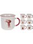Xmas 290 ml Porselen Kupa 2