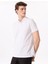 Beyaz Erkek Cepsiz Polot-Shirt 1