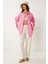 Oversize Basic Müslin Gömlek Açık Pembe LMX0002 4