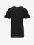 V Yaka Düz Siyah Kadın T-Shirt TEYO 2