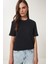 2'li Paket Pamuklu Basic Örme T-Shirt Siyah Beyaz LAG0002 3
