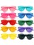 Oval Şekilli Çerçevesiz Parti Gözlüğü 6 Renk 6 Adet 2