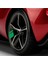 18-21 Inch Için Jant ve Dikiz Aynası Sticker Seti (6 Parça) – Jantlar Dekoratif Etiket Sticker - Reflektif Yeşil 7