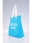 Beach Bag Yazılı Triko Plaj Çantası 3