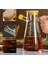 2’li Borosilikat Cam Yağdanlık & Sirkelik Seti – Vakum Kapaklı, 900 Ml, Bambu Stantlı | Masterchef Stil Mutfak Sunumu 4