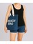 Beach Bag Yazılı Triko Plaj Çantası 1