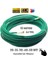 15 Metre 64 Tel Rg6/u4 Gold Uçlu Anten Kablosu 3D 4K Fullhd 1080 Tak Kullan - Yeşil 1