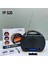 FP-535 Şömine Efektli Retro Ahşap Görünümlü USB Tf Girişli Am/fm/sw1-2 Nostaljik Radyolu Bluetooth Hoparlör 5