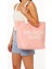 Beach Bag Yazılı Triko Plaj Çantası 2