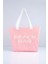 Beach Bag Yazılı Triko Plaj Çantası 3