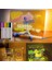 Sunup SN-27126 Dekoratif LED Aydınlatmalı Şeffaf Işıltılı Yazı - Çizim Panosu Tableti - 7 Renk Kalemli Set 1