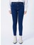 K-SKY Yüksek Bel Skinny Fit İndigo Kadın Denim Pantolon 2