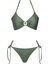 Sailor Kadın Bikini Takımı Aksesuarlı Tasarım Yeşil Renk Ayarlanabilir Askılarla 1
