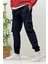 Erkek Kargo Cepli Fermuarlı Paraşüt Mevsimlik Jogger Pantolon 1
