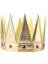 Altın Renk Eva Yumuşak Kral Kraliyet Tacı Yetişkin Çocuk Uyumlu 55 cm 4