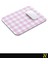 Pembe Ekose Pötikare Desenli Ergonomik Mouse Pad - 23 x 19 cm - Kaymaz Taban Ev ve Ofis Kullanımı Fare Altlığı Mousepad 3