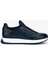 Erkek Hakiki Deri Lacivert Sneakers & Spor Ayakkabı 383 VAL-6094 Erk Ayk Y25 Lacı Slvr 1