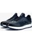 Erkek Hakiki Deri Lacivert Sneakers & Spor Ayakkabı 383 VAL-6094 Erk Ayk Y25 Lacı Slvr 4