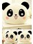 Peluş Panda Tasarımlı Yastık Sevimli Panda Yastık 1