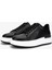 Erkek Hakiki Deri Siyah Sneakers & Spor Ayakkabı 381 VAL-19669 Erk Ayk Y25 Sıyah 4