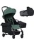 Connect 3 Black-Olive Bebek Arabası / Yan Düzenleyici / Black-Black Yan Bakım Çantası / Grey Melange Portbebe 1