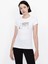T-Shirt, Xs, Beyaz - Gri 1