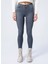 Koyu Gri Kadın Denim Pantolon I-MS00005245 2