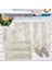 Soft Line 2'li Banyo Paspası - Krem - 60X90 cm + 45X60 cm 1