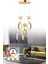 Istanbul Avize Zeus 3'lü Gold Kumandalı 3 Renk Ledli Modern LED Avize 4