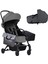 Connect 3 Black-Grey Bebek Arabası / Yan Düzenleyici / Grey-Black Yan Bakım Çantası / Grey Portbebe 1