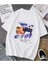 Beyaz Oversıze Mars Baskılı Tasarım Bol Kesım Tshirt 1