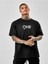 Oversize One Baskılı Siyah Unısex Tshirt 1