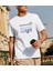 Beyaz Oversıze Snowmountaın Baskılı Bol Kesım Tshirt 1