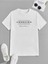 Beyaz Oversıze Cavalıer Tasarım Baskılı Bol Kesım Tshirt 1