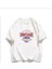 Beyaz Vintage Baskılı T-Shirt 2
