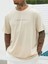 Bej Oversize Tshirt Dreamer Baskılı 1