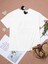 Unisex Kedi Surat Baskılı Oversize %100 Pamuk T-Shirt 4