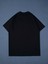 Unisex Siyah Smoke Baskılı Oversize %100 Pamuk T-Shirt 2