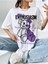 Unisex Attıtude Teddy Baskılı Oversize %100 Pamuk T-Shirt 1