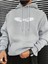 Unisex Fate Is Baskılı Oversize Sweatshirt Hoodie 1