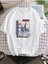 Beyaz Oversıze Yelkenli Tokyo Yazılı Baskılı Bol Kesım Tshirt 1