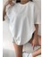 Unısex Basic Penye Pamuk Oversize T-Shirt 1
