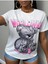 Unisex This Way Baskılı Oversize %100 Pamuk T-Shirt 3