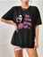 Unisex Hang Up Baskılı Oversize %100 Pamuk T-Shirt 3