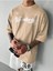 Unisex Wonderfuly Baskılı Oversize %100 Pamuk T-Shirt 1